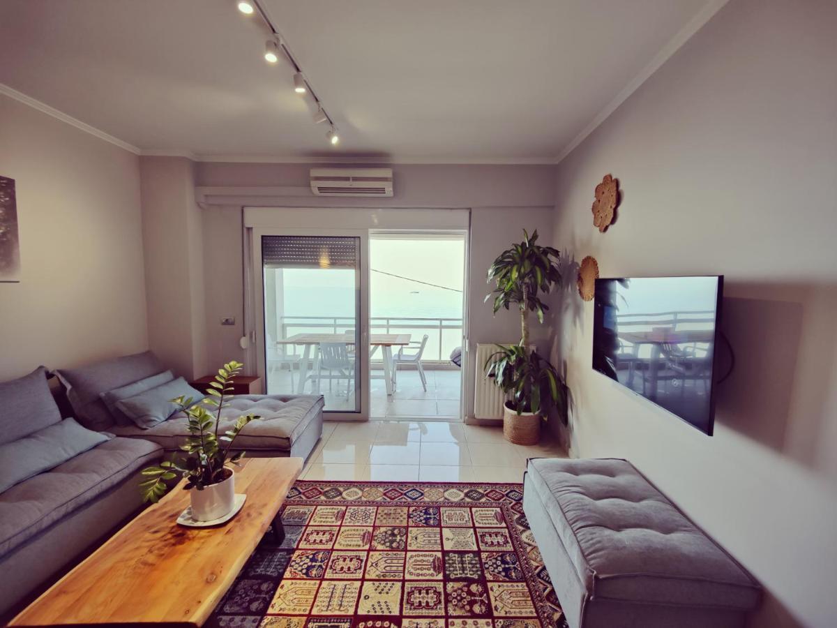Luxury Seaview Appartment Rethymno Eksteriør bilde